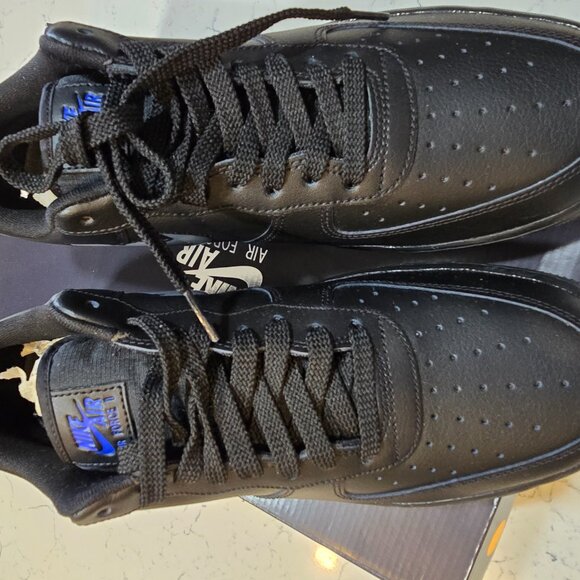 Nike Air Force 1 Jewel Low Black MENS SIZE 10 NEW CT3438-002 SHOES SNEAKERS - Picture 4 of 14